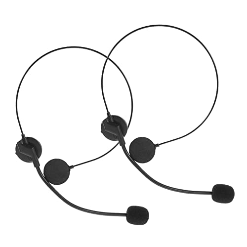 INOOMP 2 Stück Star Kopfhörer Cosplay Mikrofon Requisiten für Rollenspiele Karneval und Partys Realistisches Design für Jungen von INOOMP