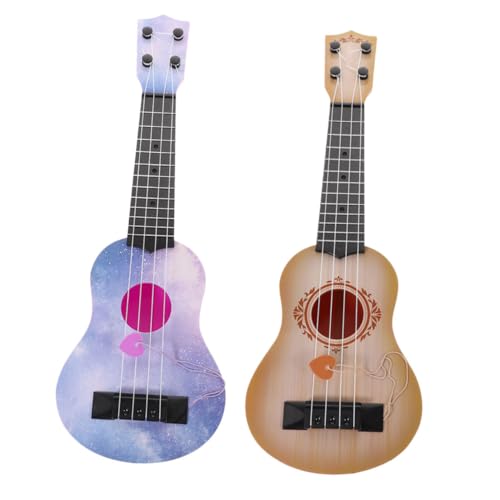 INOOMP 2 Stück Ukulele Ukulele Musikinstrumente Für Kleinkinder Kleinkind Ukulele Kinderspielzeug Für Kinderinstrumente Ukelele Für Kleinkinder -Ukulele Plastik INOOMP 2 Stück Ukulele Ukulele Musikinstrumente Für Kleinkinder Kleinkind Ukulele Kinderspielzeug Für Kinderinstrumente Ukelele Für Kleinkinder -Ukulele Plastik von INOOMP