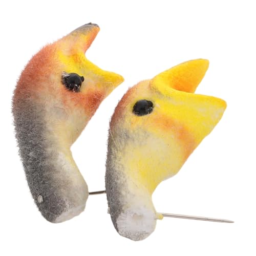 INOOMP 2 Stück Yantou -Lehrmodell kleine Tierfiguren Schaum-Statue Tierstatue - Handwerkliches Figur aus Schaumstoff Party Gefälligkeiten Innendesktop - INOOMP 2 Stück Yantou -Lehrmodell kleine Tierfiguren Schaum-Statue Tierstatue - Handwerkliches Figur aus Schaumstoff Party Gefälligkeiten Innendesktop - von INOOMP