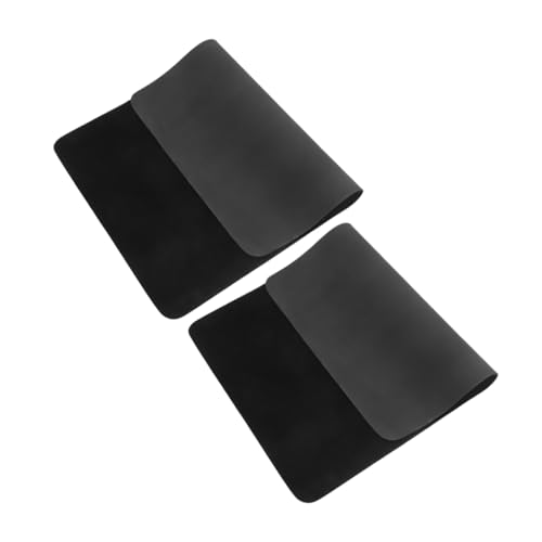 INOOMP 2 Stück Zauberkartenmatte Gimmick-Requisiten Karte Tischmatte Spielmatte Mahjong-Matte für den Tisch Spieltischmatte Brettspiel Matte Pokertischmatte Stoff Black INOOMP 2 Stück Zauberkartenmatte Gimmick-Requisiten Karte Tischmatte Spielmatte Mahjong-Matte für den Tisch Spieltischmatte Brettspiel Matte Pokertischmatte Stoff Black von INOOMP