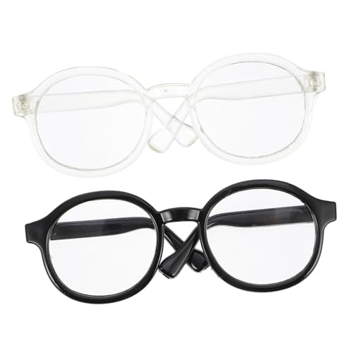 INOOMP 2 Stück zum Ankleiden von Puppen Mini-Puppen Zubehör zum Anziehen von Puppen entwicklung kindliche entwicklung simuliertes Brillenspielzeug Puppe Mini-Brille INOOMP 2 Stück zum Ankleiden von Puppen Mini-Puppen Zubehör zum Anziehen von Puppen entwicklung kindliche entwicklung simuliertes Brillenspielzeug Puppe Mini-Brille von INOOMP