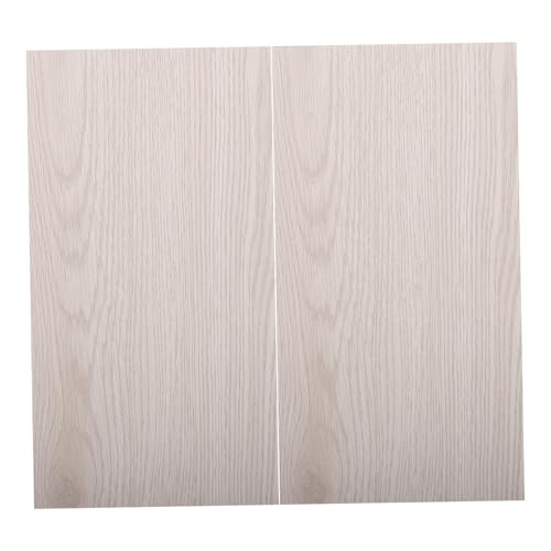 INOOMP 2 Stücke Puppenhaus Zubehör Nachahmung Holzmaserung Bodenbelag Mini Puppenhaus Bodenplatten Puppenhaus Zubehör Mini Möbel von INOOMP