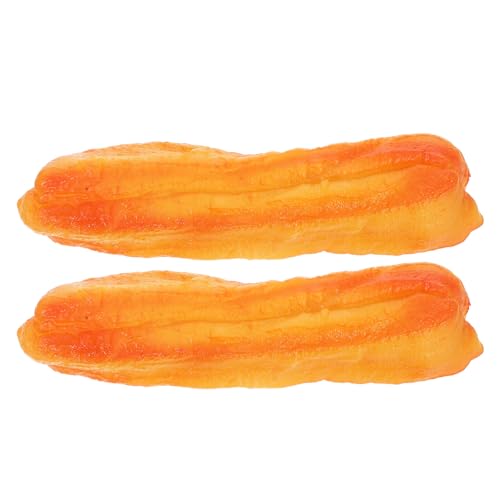 INOOMP 2 Stücke Simulation Fried Food Modell Realistische Chinesische Lebensmittel Requisiten Gefälschte Frühstück Shop Display Modell Für Fotografie Und von INOOMP