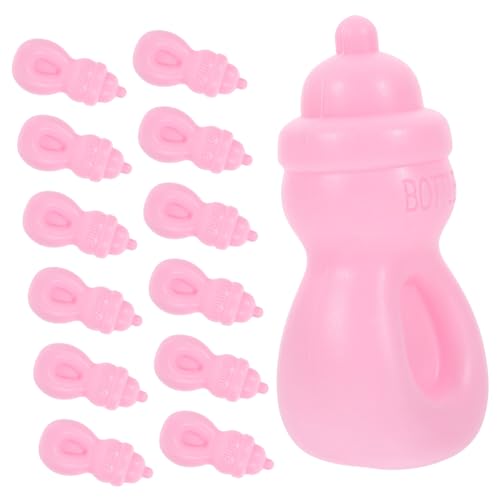 INOOMP 20 Stück Flaschenspielzeugzubehör milchflasche spielzeuge Babygeschenk Zubehör für Babypuppen Babypuppenflaschen für Kinderspielzeug Plastik Rosa INOOMP 20 Stück Flaschenspielzeugzubehör milchflasche spielzeuge Babygeschenk Zubehör für Babypuppen Babypuppenflaschen für Kinderspielzeug Plastik Rosa von INOOMP