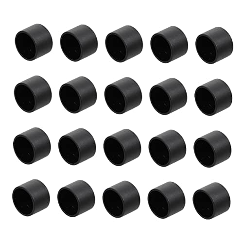 INOOMP 20 Stück Kappe der Fußballmaschine Teile Foosball -Tischersatzstange Abdeckung schützend Tischfußball-Caps Zubehör für Tischkicker Kicker Zubehör Kickerkappen Plastik Schwarz INOOMP 20 Stück Kappe der Fußballmaschine Teile Foosball -Tischersatzstange Abdeckung schützend Tischfußball-Caps Zubehör für Tischkicker Kicker Zubehör Kickerkappen Plastik Schwarz von INOOMP