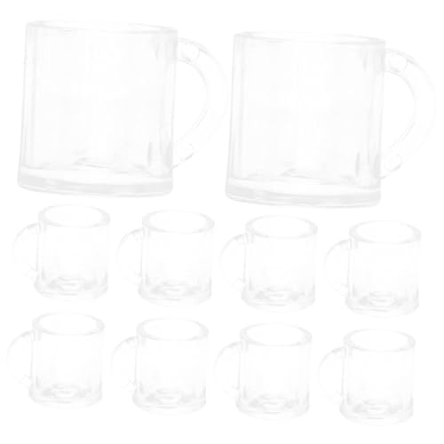 INOOMP 20 Stück Mini-Bierkrug Miniatur Zubehör Mini-Biermodellgläser Minispielzeug für Puppen dekorative Bierkrugmodelle Mini-Teetassen kleine Bierbecher Plastik INOOMP 20 Stück Mini-Bierkrug Miniatur Zubehör Mini-Biermodellgläser Minispielzeug für Puppen dekorative Bierkrugmodelle Mini-Teetassen kleine Bierbecher Plastik von INOOMP