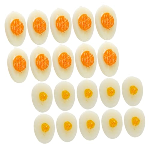 INOOMP 20 Stück Mini -Eierspielzeug Miniatur-Ei- für die Küche Miniatur-Ei-Modell-Ornament Eier Ornamente Mini Küchenei Bastelspielzeug selber Machen Miniatur-Ei-Ornamente PVC INOOMP 20 Stück Mini -Eierspielzeug Miniatur-Ei- für die Küche Miniatur-Ei-Modell-Ornament Eier Ornamente Mini Küchenei Bastelspielzeug selber Machen Miniatur-Ei-Ornamente PVC von INOOMP