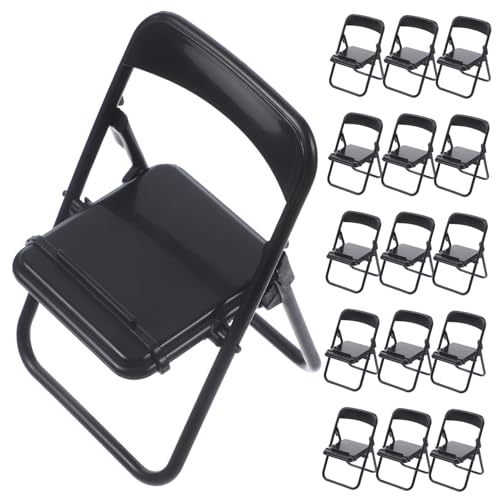 INOOMP 20 Stück Mini Stuhr-förmiger Mobilfunkhalter Mini -spielzeugklappstühle Klappstuhl Sitzung Mini-stühle Mini-zubehör Formen Handwerk Dollhouse -Inhaber Mit Schwarz Plastik INOOMP 20 Stück Mini Stuhr-förmiger Mobilfunkhalter Mini -spielzeugklappstühle Klappstuhl Sitzung Mini-stühle Mini-zubehör Formen Handwerk Dollhouse -Inhaber Mit Schwarz Plastik von INOOMP