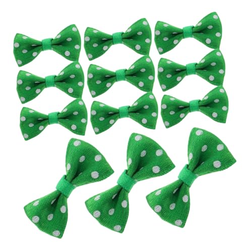 INOOMP 20 Stück Mini -fliegepuppe Irische Partykrawatte Zubehör Für Die Puppenherstellung Mädchenpuppen Bowtie Hausspielzeug Tiny Bowtie Green Polyester INOOMP 20 Stück Mini -fliegepuppe Irische Partykrawatte Zubehör Für Die Puppenherstellung Mädchenpuppen Bowtie Hausspielzeug Tiny Bowtie Green Polyester von INOOMP