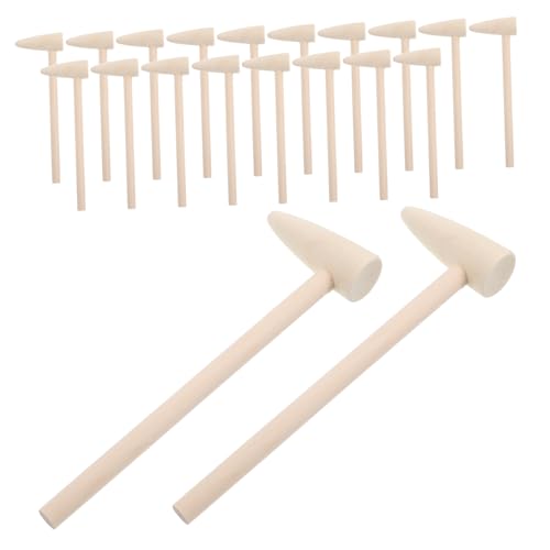 INOOMP 20 Stück Mini-holzhämmer Für Kinder: Pädagogisches DIY-schlagspielzeug, Kleine Holzhämmer Für Kleinkinder, Kreative Rollenspiel-Werkzeuge Für Feinmotorik Und Teilen INOOMP 20 Stück Mini-holzhämmer Für Kinder: Pädagogisches DIY-schlagspielzeug, Kleine Holzhämmer Für Kleinkinder, Kreative Rollenspiel-Werkzeuge Für Feinmotorik Und Teilen von INOOMP