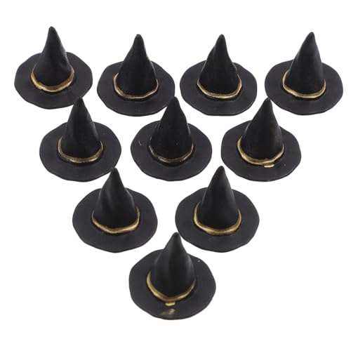 INOOMP 20 Stück Miniatur Hexenhüte für Halloween Dekoration DIY Bastelbedarf Fotorequisiten für Puppenhaus und Festivitäten Schwarze Hüte für Kreative Kostüme und Fröhliche INOOMP 20 Stück Miniatur Hexenhüte für Halloween Dekoration DIY Bastelbedarf Fotorequisiten für Puppenhaus und Festivitäten Schwarze Hüte für Kreative Kostüme und Fröhliche von INOOMP