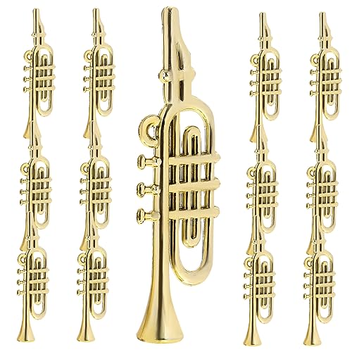 INOOMP 20 Stück Miniatur Musikinstrumente Teilig Weihnachtsbaum Dekoration Xmas Deko für DIY Kränze Geschenkidee für Weihnachten und Neujahr Leicht und Stabil aus Kunststoff INOOMP 20 Stück Miniatur Musikinstrumente Teilig Weihnachtsbaum Dekoration Xmas Deko für DIY Kränze Geschenkidee für Weihnachten und Neujahr Leicht und Stabil aus Kunststoff von INOOMP