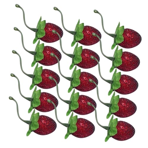 INOOMP 20 Stück Obst Themenbedarf Künstliches Obst Zubehör Künstliches Obst Modell Simulation Obst Dekoration Künstliche Früchte Künstliche Heimdekoration Künstliche Erdbeere INOOMP 20 Stück Obst Themenbedarf Künstliches Obst Zubehör Künstliches Obst Modell Simulation Obst Dekoration Künstliche Früchte Künstliche Heimdekoration Künstliche Erdbeere von INOOMP