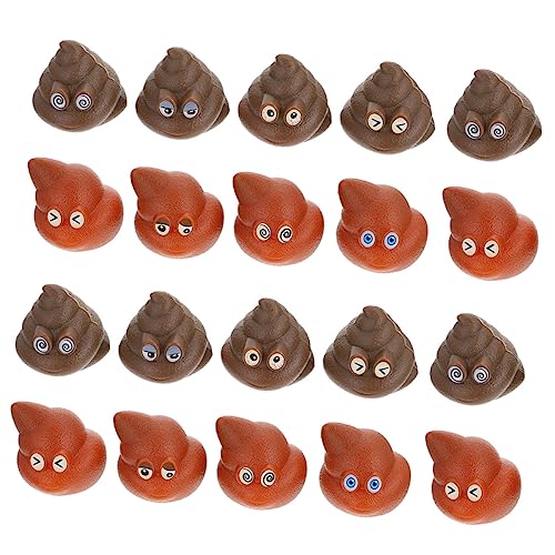INOOMP 20 Stück Poop- Requisiten für Babypoop-Streiche klein Witziges Partykacke Streichspielzeug für Prank Poop Poop streich PVC INOOMP 20 Stück Poop- Requisiten für Babypoop-Streiche klein Witziges Partykacke Streichspielzeug für Prank Poop Poop streich PVC von INOOMP
