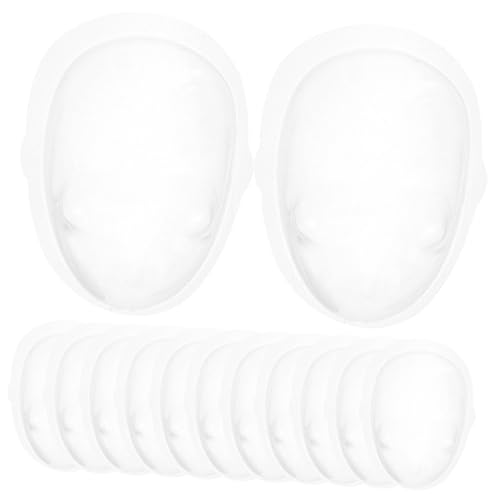 INOOMP 20 Stück Puppenmaske Mini Gesicht Masken transparente Abdeckung Spielzeugmaske Puppenzubehör Puppenorganisator Displayabdeckung Puppe DIY Maske Plastik INOOMP 20 Stück Puppenmaske Mini Gesicht Masken transparente Abdeckung Spielzeugmaske Puppenzubehör Puppenorganisator Displayabdeckung Puppe DIY Maske Plastik von INOOMP