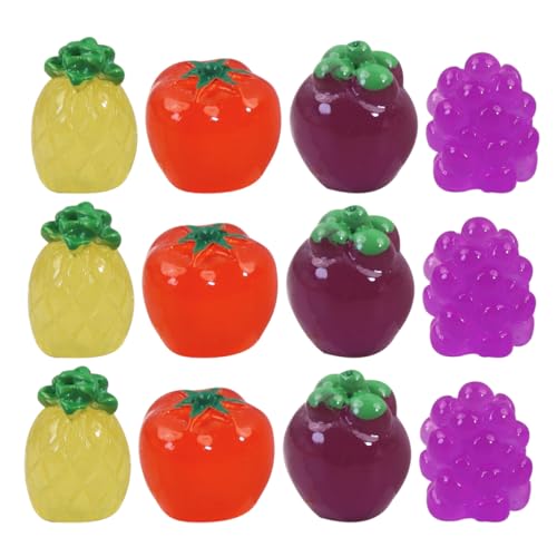 INOOMP 20 Stück Simuliertes Obst Und Gemüse Gelb Künstlich Früchte Apfel Miniaturfrucht Puppenhaus Kleine Essensdekoration Mini-fruchtmodell- Puppenhausdekor Harz INOOMP 20 Stück Simuliertes Obst Und Gemüse Gelb Künstlich Früchte Apfel Miniaturfrucht Puppenhaus Kleine Essensdekoration Mini-fruchtmodell- Puppenhausdekor Harz von INOOMP