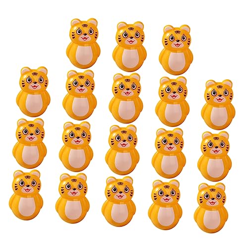 INOOMP 20 Stück Tiger Tumbler Ornamente Kinderspielzeug Wackelndes Für Becherspielzeug Für Kleine Zappelspielzeuge Mini-becherspielzeug Tumbler- Plastik INOOMP 20 Stück Tiger Tumbler Ornamente Kinderspielzeug Wackelndes Für Becherspielzeug Für Kleine Zappelspielzeuge Mini-becherspielzeug Tumbler- Plastik von INOOMP