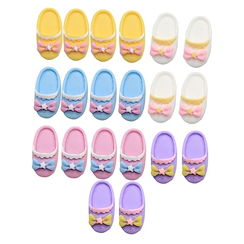 INOOMP 20 Stück Zubehör Für Mikrolandschaften Dekorative Modelle Mini-Pantoffel- Dekorative Miniatur Mini-Slipper Selber Machen Microlandscape -schmuck Harz Zufällige Farbe INOOMP 20 Stück Zubehör Für Mikrolandschaften Dekorative Modelle Mini-Pantoffel- Dekorative Miniatur Mini-Slipper Selber Machen Microlandscape -schmuck Harz Zufällige Farbe von INOOMP