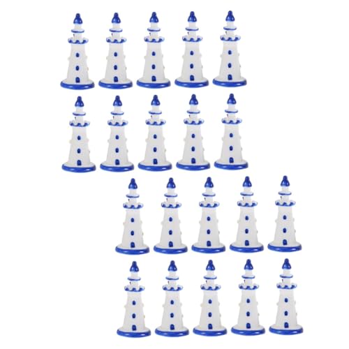 INOOMP 20 Teilige Leuchtturm Dekoration Nautisches Leuchtturm Harzmodell Miniaturstatue Für Nautische Themenpartys Im Freien Garten Hof Rasendekoration Himmelblau INOOMP 20 Teilige Leuchtturm Dekoration Nautisches Leuchtturm Harzmodell Miniaturstatue Für Nautische Themenpartys Im Freien Garten Hof Rasendekoration Himmelblau von INOOMP