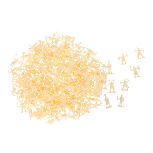 INOOMP 200 Stück Kavallerie-Modellspielzeug realistisch Soldat Armeemänner Actionfiguren Ritter Spielzeuge Mini-Personenfiguren winzige Menschenfiguren Plastik Beige INOOMP 200 Stück Kavallerie-Modellspielzeug realistisch Soldat Armeemänner Actionfiguren Ritter Spielzeuge Mini-Personenfiguren winzige Menschenfiguren Plastik Beige von INOOMP