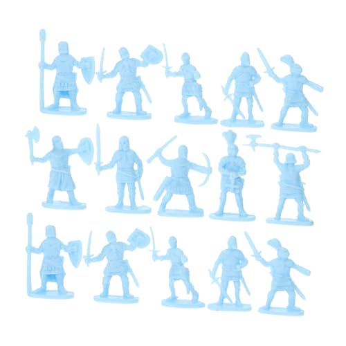 INOOMP 200 Stück Kavallerie-modellspielzeug Realistische Miniaturmenschen Armeemänner Actionfiguren Armeespielzeug Für Soldat Zahlen Winzig Plastik Sky-Blue INOOMP 200 Stück Kavallerie-modellspielzeug Realistische Miniaturmenschen Armeemänner Actionfiguren Armeespielzeug Für Soldat Zahlen Winzig Plastik Sky-Blue von INOOMP