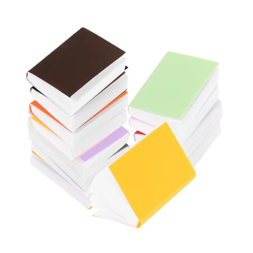 INOOMP 24 Stück Mini-Buch-Puppenhaus Mini-Puppenhauszubehör winzige Bücher für Handwerk Miniatur-Puppenhauszubehör Puppenstubenzubehör Maßstab 1 12 Puppenhaus Bücher Mini-Malbuch Papier INOOMP 24 Stück Mini-Buch-Puppenhaus Mini-Puppenhauszubehör winzige Bücher für Handwerk Miniatur-Puppenhauszubehör Puppenstubenzubehör Maßstab 1 12 Puppenhaus Bücher Mini-Malbuch Papier von INOOMP