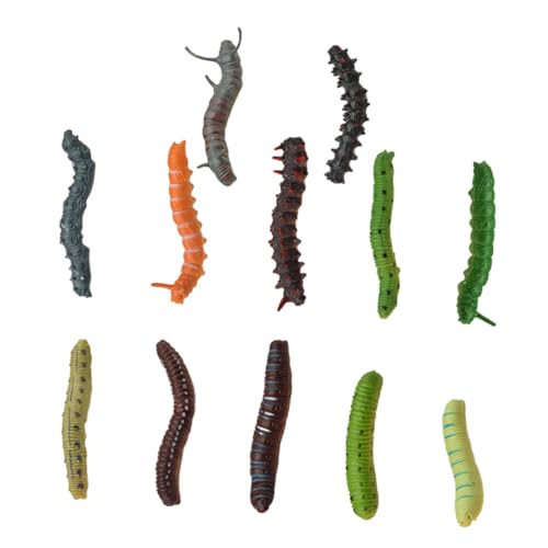 INOOMP 24 Stück Raupenmodell kinderspielzeug Halloween zabawki stymulujące rozwój Animal Toys Garten Figuren Krabbeltiere Kuscheltier Raupe dekorative Figur Raupe Plastik INOOMP 24 Stück Raupenmodell kinderspielzeug Halloween zabawki stymulujące rozwój Animal Toys Garten Figuren Krabbeltiere Kuscheltier Raupe dekorative Figur Raupe Plastik von INOOMP