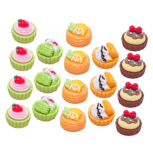 INOOMP 24Stücke Dessert Modell Gefälschte Kuchen und Snacks für Puppenhaus Dekoration Zubehör für Küchenszenen Kreatives zur Verschönerung von Häusern INOOMP 24Stücke Dessert Modell Gefälschte Kuchen und Snacks für Puppenhaus Dekoration Zubehör für Küchenszenen Kreatives zur Verschönerung von Häusern von INOOMP