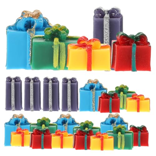 INOOMP 25 Stück Boxen Miniatur-Food-Spiel Requisiten winzig Miniatur-Weihnachtsschmuck Weihnachtsdekorationen Ornament klein Mini-Zubehör Puppe Mini präsentiert Mini-Geschenkboxen Harz INOOMP 25 Stück Boxen Miniatur-Food-Spiel Requisiten winzig Miniatur-Weihnachtsschmuck Weihnachtsdekorationen Ornament klein Mini-Zubehör Puppe Mini präsentiert Mini-Geschenkboxen Harz von INOOMP
