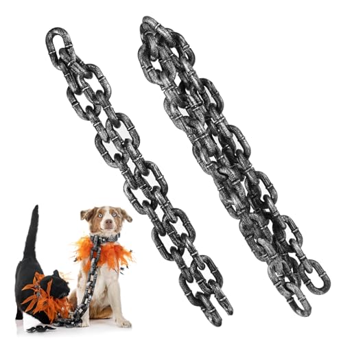 INOOMP 2Stücke Halloween Ketten aus Simulierte Eisenketten für Dekoration für Grusel Events und Performance Requisiten INOOMP 2Stücke Halloween Ketten aus Simulierte Eisenketten für Dekoration für Grusel Events und Performance Requisiten von INOOMP