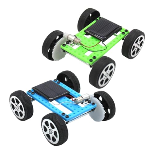 INOOMP 2Stücke Solar Auto Modell Kit Pädagogisches DIY für Wissenschaftliche Experimente mit Solarbetriebenem Fahrzeug für Schule und Interaktive Lernspiele INOOMP 2Stücke Solar Auto Modell Kit Pädagogisches DIY für Wissenschaftliche Experimente mit Solarbetriebenem Fahrzeug für Schule und Interaktive Lernspiele von INOOMP