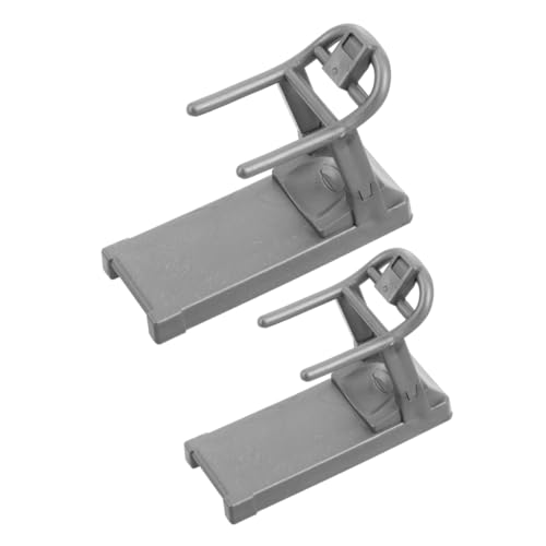 INOOMP 2stücke Miniatur Fitnessgerät Set Für Puppenhaus Teiliges Handgefertigtes Zubehör Für Realistische Gym-szenen Detailgetreue Sportmodelle Für Kreative -projekte von INOOMP