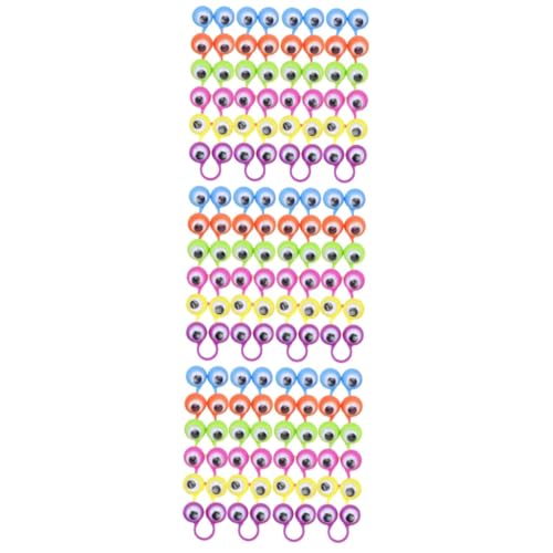 INOOMP 3 Sätze Fingeraktivitätsring Kinderspielzeug Augäpfel Halloween- Party Augen Fingerpuppe Augäpfel Ring Kulleraugenring Plastik Zufällige Farbe 36 Stück * 3 INOOMP 3 Sätze Fingeraktivitätsring Kinderspielzeug Augäpfel Halloween- Party Augen Fingerpuppe Augäpfel Ring Kulleraugenring Plastik Zufällige Farbe 36 Stück * 3 von INOOMP