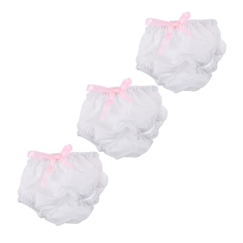 INOOMP 3 Stück Babyhöschen Shorts Höschen Babywindeln Rollenspielspielzeug Babypuppenunterwäsche Babypuppenwindeln Puppen Anziehzubehör Wiederverwendbare Puppenwindeln INOOMP 3 Stück Babyhöschen Shorts Höschen Babywindeln Rollenspielspielzeug Babypuppenunterwäsche Babypuppenwindeln Puppen Anziehzubehör Wiederverwendbare Puppenwindeln von INOOMP