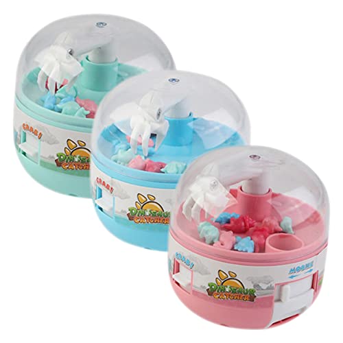 INOOMP 3 Stück Dinosaurierspielzeug Dinosaurier- Mini-Klauenmaschine für Kinderspielzeug Mini-Dinosaurier-Klauenmaschine Mini -Klauenmaschine kleine Klauenmaschine Plastik von INOOMP