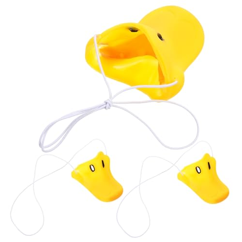 INOOMP 3 Stück Entennasen -Requisiten halloween kostün costume de halloween Karnevals-Entennase Enten-Cosplay-Zubehör Karnevals-Zirkus-Requisiten austauschbare Nasenstütze Vinyl von INOOMP