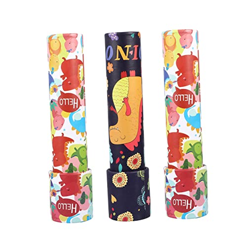 INOOMP 3 Stück Frühe Bildungsspielzeug Kaleidoskope für Kleinkind Mädchen lustige Kaleidoskop-Spielzeuge Lernen Kleinkindspielzeug Papier INOOMP 3 Stück Frühe Bildungsspielzeug Kaleidoskope für Kleinkind Mädchen lustige Kaleidoskop-Spielzeuge Lernen Kleinkindspielzeug Papier von INOOMP