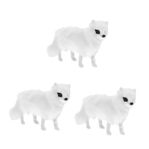 INOOMP 3 Stück Fuchsstatue Puppe Plüschfuchs Simuliert Süßer Weicher Fuchs Stofftier Fuchs Kinderdekoration Kinderzimmerdekoration Tierdekoration Tierspielzeug Fuchs Tier INOOMP 3 Stück Fuchsstatue Puppe Plüschfuchs Simuliert Süßer Weicher Fuchs Stofftier Fuchs Kinderdekoration Kinderzimmerdekoration Tierdekoration Tierspielzeug Fuchs Tier von INOOMP