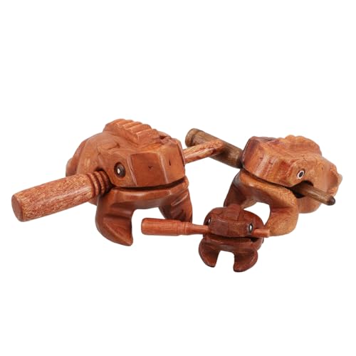 INOOMP 3 Stück Glücksfrosch aus Holz Frösche Holzfrosch Musikinstrument Frosch Geräuschmacher Schreibtischdekor Lustige Wohnkultur Perkussionsfrosch Musikzubehör Froschinstrument aus Holz INOOMP 3 Stück Glücksfrosch aus Holz Frösche Holzfrosch Musikinstrument Frosch Geräuschmacher Schreibtischdekor Lustige Wohnkultur Perkussionsfrosch Musikzubehör Froschinstrument aus Holz von INOOMP