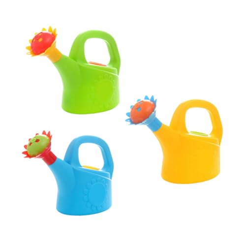 INOOMP 3 Stück Kinderkesselspielzeug Für Gießkannen Mini-gießkanne Gartenspielzeug Accessoire Kinderversorgung Bewässerungsspielzeug Für Die Badewanne Badespielzeug Plastik von INOOMP