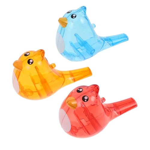INOOMP 3 Stück Kinderpfeife Zugpfeife für Partypfeife -Instrumente Babypfeife Instrumente für Pfeifen für Cartoon-Vogelpfeifen Plastik INOOMP 3 Stück Kinderpfeife Zugpfeife für Partypfeife -Instrumente Babypfeife Instrumente für Pfeifen für Cartoon-Vogelpfeifen Plastik von INOOMP