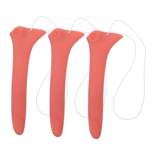 INOOMP 3 Stück Nase Spielt Accessoires Dekorative Nasenstütze Party Lange Nase Lange Falsche Nase Austauschbare Nasenstütze Cosplay-zubehör Karnevalsnase Halloween-Nase Light Brown Vinyl INOOMP 3 Stück Nase Spielt Accessoires Dekorative Nasenstütze Party Lange Nase Lange Falsche Nase Austauschbare Nasenstütze Cosplay-zubehör Karnevalsnase Halloween-Nase Light Brown Vinyl von INOOMP