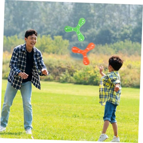 INOOMP 3 Stück Teiliges Outdoor bumerang Weichem Dickem Material für Leichtes Wurf Fangspielzeug Lustiger Rückkehr bumerang für Camping und Familienspaß INOOMP 3 Stück Teiliges Outdoor bumerang Weichem Dickem Material für Leichtes Wurf Fangspielzeug Lustiger Rückkehr bumerang für Camping und Familienspaß von INOOMP
