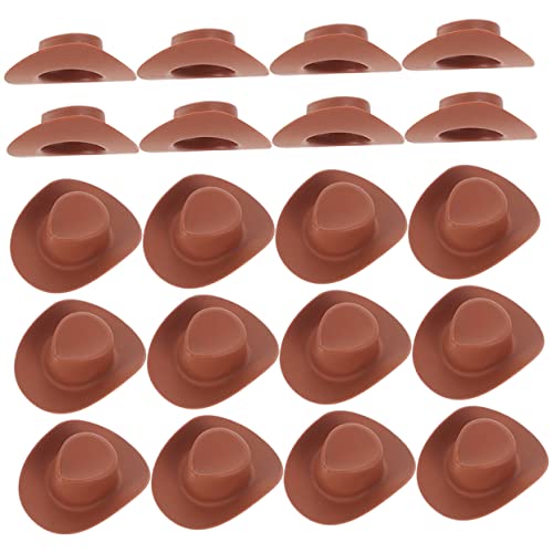 INOOMP 30 Stück Mini-Cowboyhut Cowboyhut aus Cowboy-Hut Cowboyhüte Hut Frauen Party Weiß Miniaturhüte basteln kleine Hüte Kleiner Bastelhut Miniaturhut Brown INOOMP 30 Stück Mini-Cowboyhut Cowboyhut aus Cowboy-Hut Cowboyhüte Hut Frauen Party Weiß Miniaturhüte basteln kleine Hüte Kleiner Bastelhut Miniaturhut Brown von INOOMP