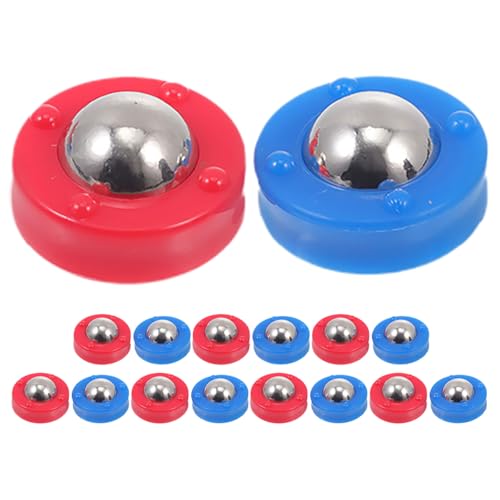 INOOMP 30 Stück Mini-Shuffleboard-Pucks – Ersatz-Shuffleboard-Rollen für Tischspiele – Curling-Brettspielzubehör für Familientreffen und Heimunterhaltung INOOMP 30 Stück Mini-Shuffleboard-Pucks – Ersatz-Shuffleboard-Rollen für Tischspiele – Curling-Brettspielzubehör für Familientreffen und Heimunterhaltung von INOOMP