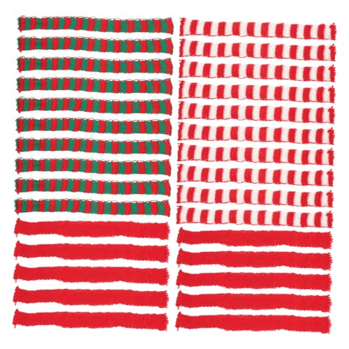 INOOMP 30 Stück Mini -schalspielzeug Urlaub Mini-weihnachtsschals Mini-weihnachtsdekoration Weihnachtspuppenschal Winzig Weihnachten Fälschung Miniatur-schals Puppenschals Wolle Garn Rot INOOMP 30 Stück Mini -schalspielzeug Urlaub Mini-weihnachtsschals Mini-weihnachtsdekoration Weihnachtspuppenschal Winzig Weihnachten Fälschung Miniatur-schals Puppenschals Wolle Garn Rot von INOOMP