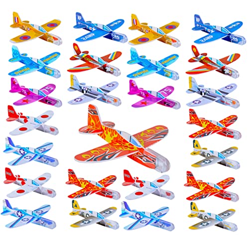 INOOMP 30Stücke Flugzeug für Wurfgleiter für Outdoor Spiele Geburtstagsfeiern Gartenaktivitäten Bastelkurse Altersgruppe Jahre INOOMP 30Stücke Flugzeug für Wurfgleiter für Outdoor Spiele Geburtstagsfeiern Gartenaktivitäten Bastelkurse Altersgruppe Jahre von INOOMP