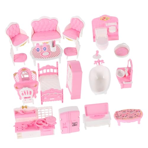 INOOMP 32-Teiliges Set Mini-Spielhausspielzeug Hausbauzubehör puppenhaus Wohnzimmer möbel kleine Puppenstubenmöbel Mini-Sachen Dollhouse Schlafzimmermöbel Miniaturhauszubehör Plastik INOOMP 32-Teiliges Set Mini-Spielhausspielzeug Hausbauzubehör puppenhaus Wohnzimmer möbel kleine Puppenstubenmöbel Mini-Sachen Dollhouse Schlafzimmermöbel Miniaturhauszubehör Plastik von INOOMP