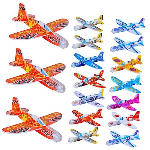 INOOMP 36 Stck. Kleine Flugzeugspielzeug fliegen Schaumstoffgleichtatiker Ebene im Freien Kleinkinder Flugzeuge Flugzeug Outdoor- Spielzeugflugzeuge Zufällige Farbe INOOMP 36 Stck. Kleine Flugzeugspielzeug fliegen Schaumstoffgleichtatiker Ebene im Freien Kleinkinder Flugzeuge Flugzeug Outdoor- Spielzeugflugzeuge Zufällige Farbe von INOOMP