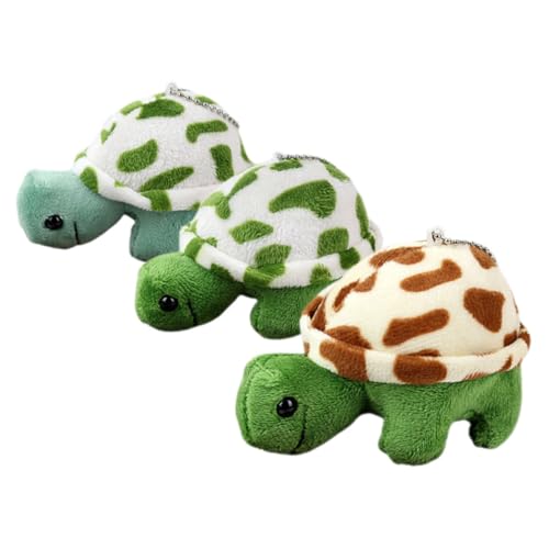 INOOMP 3Stücke Plüschschildkröten Schlüsselanhänger Niedliche Ausgestopfte Anhänger für Taschen Hängende Dekoration INOOMP 3Stücke Plüschschildkröten Schlüsselanhänger Niedliche Ausgestopfte Anhänger für Taschen Hängende Dekoration von INOOMP
